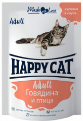 Корм для кошек «Говядина и птица»