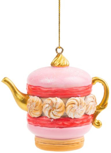 Украшение ёлочное «Макарун чайник»