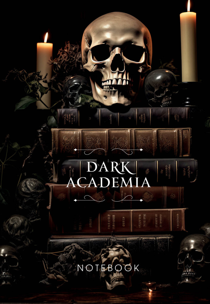 Блокнот «Dark Academia. Череп» | WTJ_inspiration. Блокноты