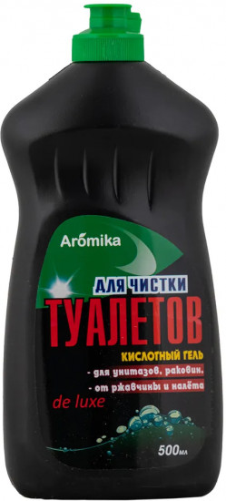 Гель для чистки туалетов кислотный «De luxe»