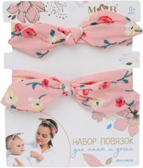 Набор повязок на голову «Цветы»