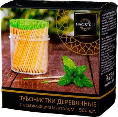 Зубочистки из берёзы Magistro