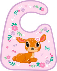 Нагрудник с кармашком «Олененок»