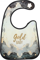 Нагрудник с кармашком «Gold baby»