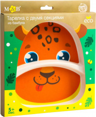 Тарелка детская «Леопард»