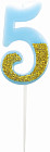 Свеча для торта «Цифра 5»