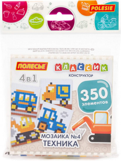 Конструктор «Мозаика № 4. Техника»