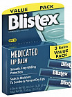 Набор бальзамов для губ защитных «Medicated Lip Balm» SPF 15