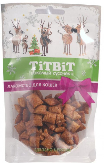Лакомство для кошек «Хрустящие подушки»