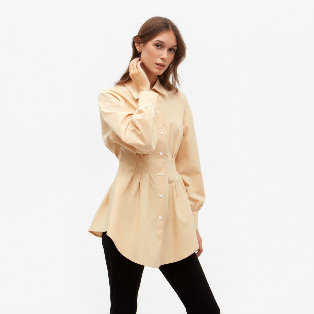 Рубашка женская удлиненная | Casual Collection | MINAKU