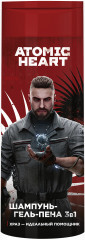 Шампунь-гель-пена увлажняющий 3 в 1 для мужчин «Atomic Heart»