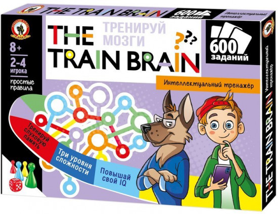 Игра настольная «The train brain»