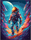 Картина по номерам «В галактике»