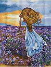 Мозаика алмазная «Девушка в шляпе»