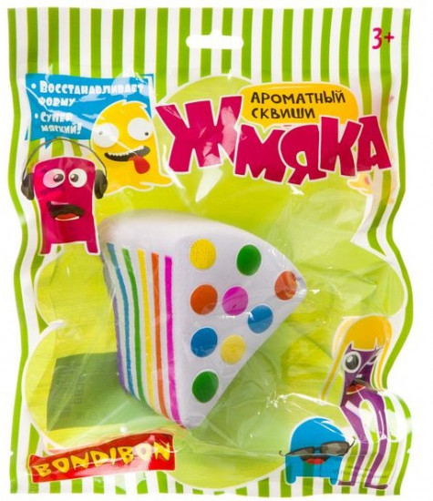 Сквиш-игрушка «Кусочек тортика»