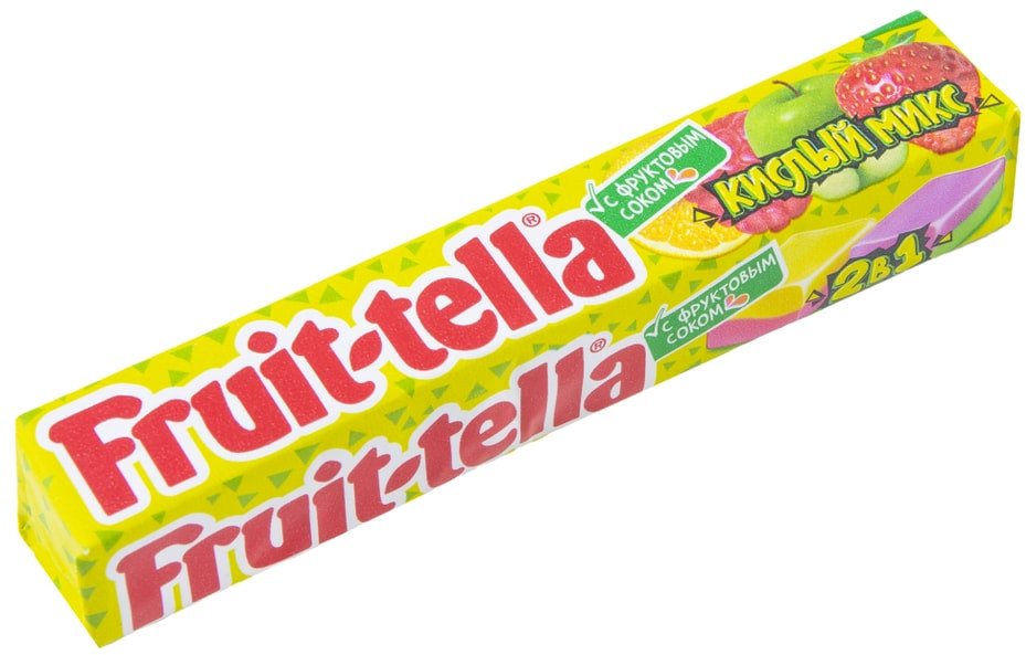 Конфеты жевательные «Кислый Микс» | Fruittella