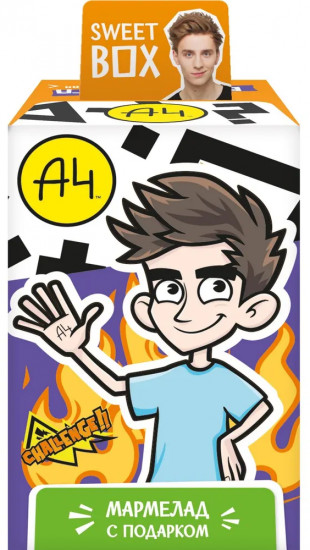Мармелад с игрушкой «Влад А4»