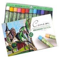 Пастель масляная "Сонет", 12 цветов | Креатто