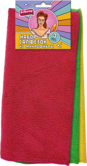 Набор салфеток из микрофибры
