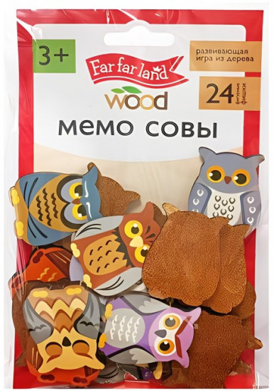Игра настольная «Мемо. Совы»