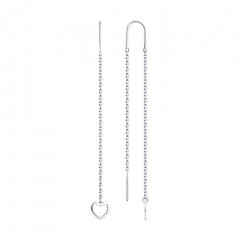Серьги из серебра