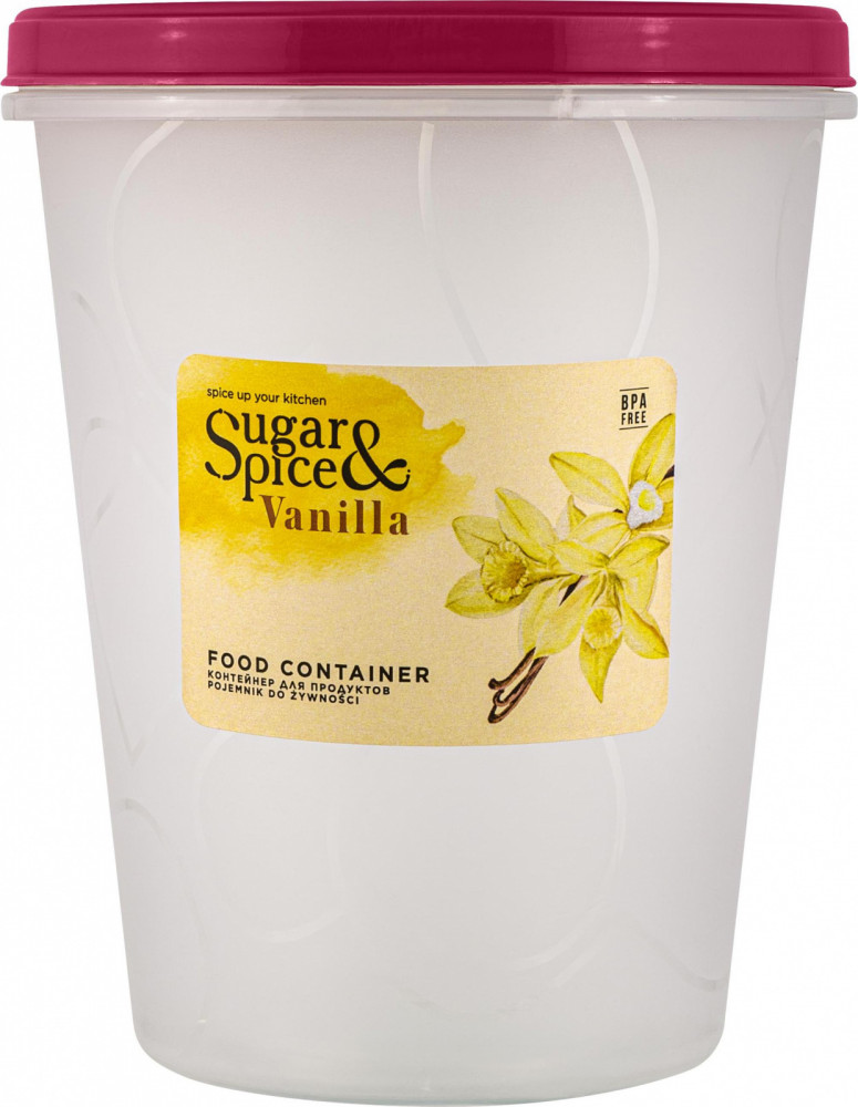 Банка с завинчивающейся крышкой «Vanilla» | Vanilla | Sugar & Spice