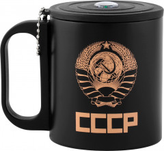 Термокружка с компасом «Рождённый в СССР»