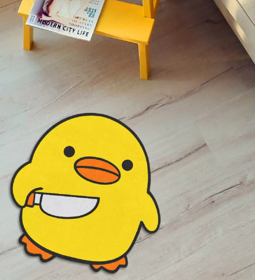 Коврик комнатный «Danger Duck»