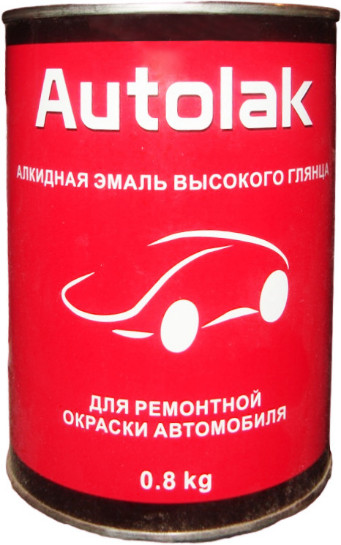 Краска ремонтная, 601 чёрная