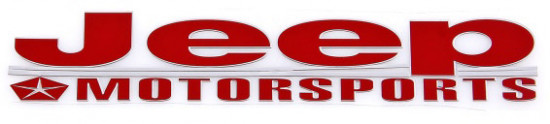 Шильдик «Jeep motorsports»
