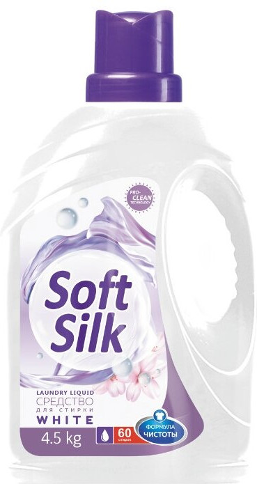 Средство для стирки белого белья | Soft Silk | Romax