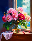 Картина по номерам «Красивый букет»