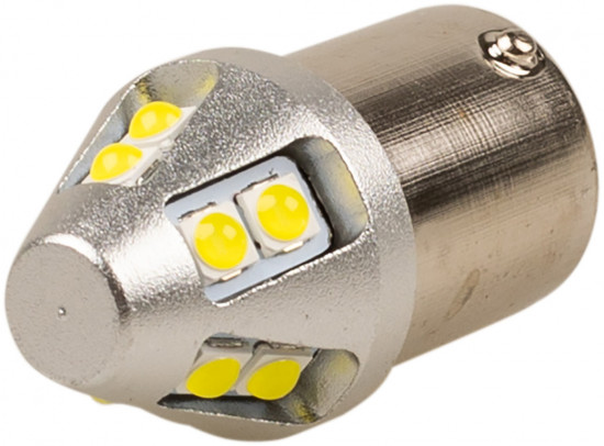 Автолампа светодиодная S25 (P21W) 12-24V 10 SMD