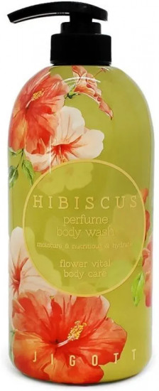 Гель для душа с экстрактом гибискуса «Hibiscus Perfume Body Wash»
