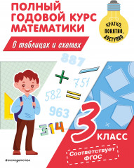 Полный годовой курс математики. 3 класс
