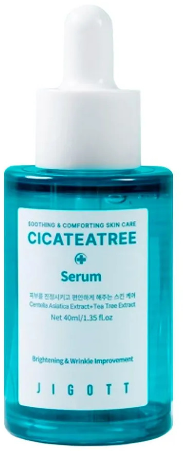 Сыворотка для лица с экстрактами центеллы азиатской и чайного дерева «Cicateatree Serum» | Jigott