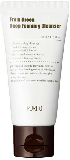 Пенка для умывания «Green Deep Foaming Cleanser»