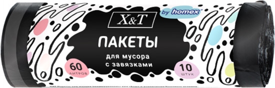 Пакеты для мусора с завязками