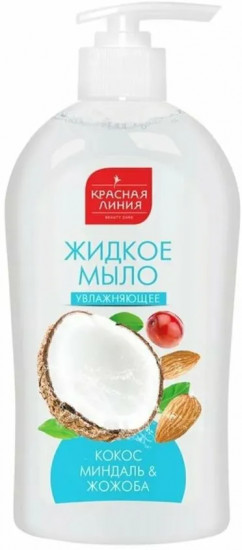 Мыло для рук жидкое  «Кокос, миндаль и жожоба»