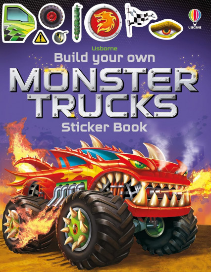 Build Your Own Monster Trucks. Sticker Book