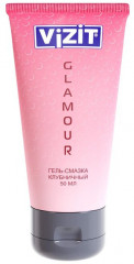 Гель-смазка интимная клубничная «Glamour»