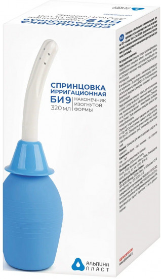 Спринцовка пластизольная тип БИ № 9