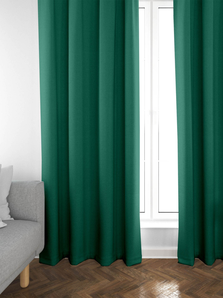 Комплект штор «Teal green» | Essential home | Унисон