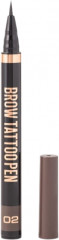 Лайнер для бровей «Brow tattoo pen», оттенок 02 Brunette