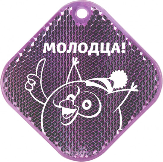 Подвеска светоотражающая «Молодца»