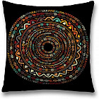 Наволочка декоративная «Африканские круги»