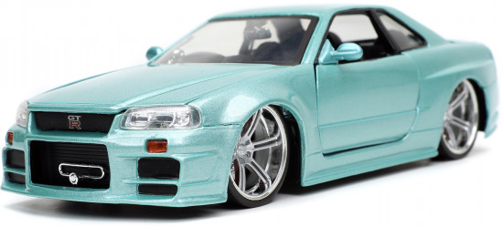 Машина коллекционная «Nissan Skyline GT-R (R34) 2002»