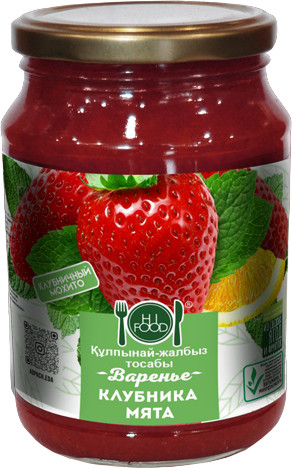 Варенье «Клубника и мята»