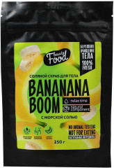 Скраб для тела с морской солью «Banana boom»