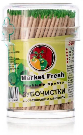 Зубочистки с ментолом